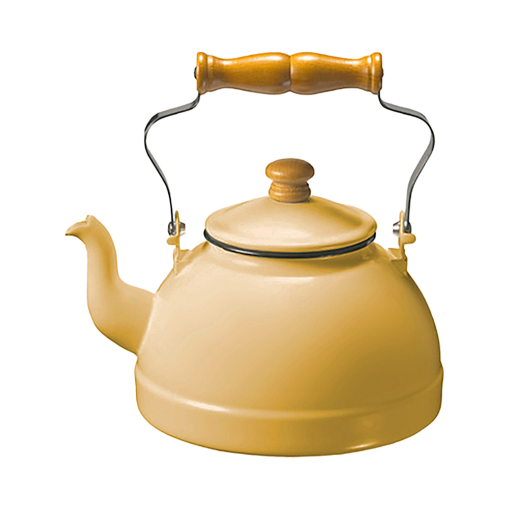 月兎印 ケトル 2.2L 琺瑯 ホーロー やかん ドリップポット IH対応 直火