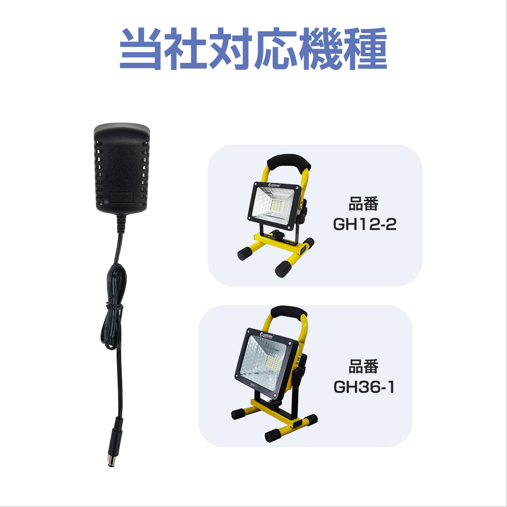 GOODGOODS（グッド・グッズ） AC充電器 アダプター 出力4.2V 汎用AC