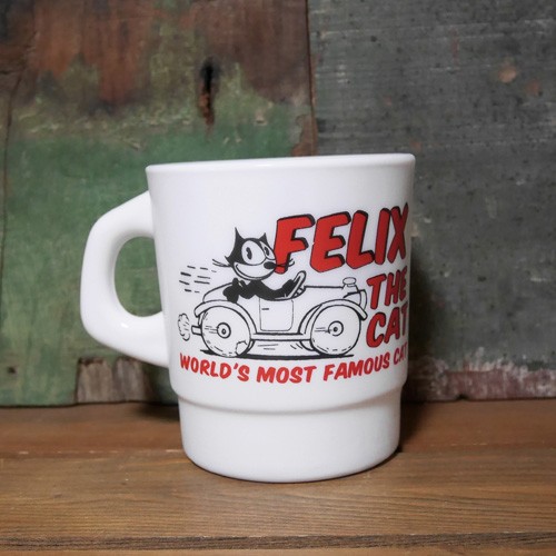 フィリックス ミルキーグラス FELIX スタッキングマグ : アメリカン