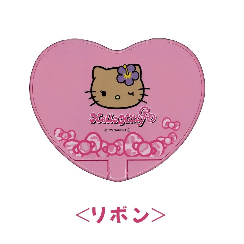 ハローキティ ハート型ミラー ハート ギャルキティ 鏡 キーホルダー