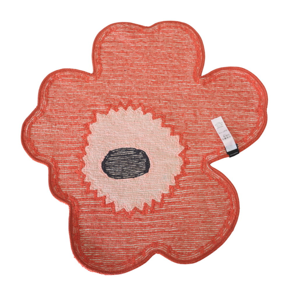 marimekko（マリメッコ） ウニッコ バスマット オレンジレッド