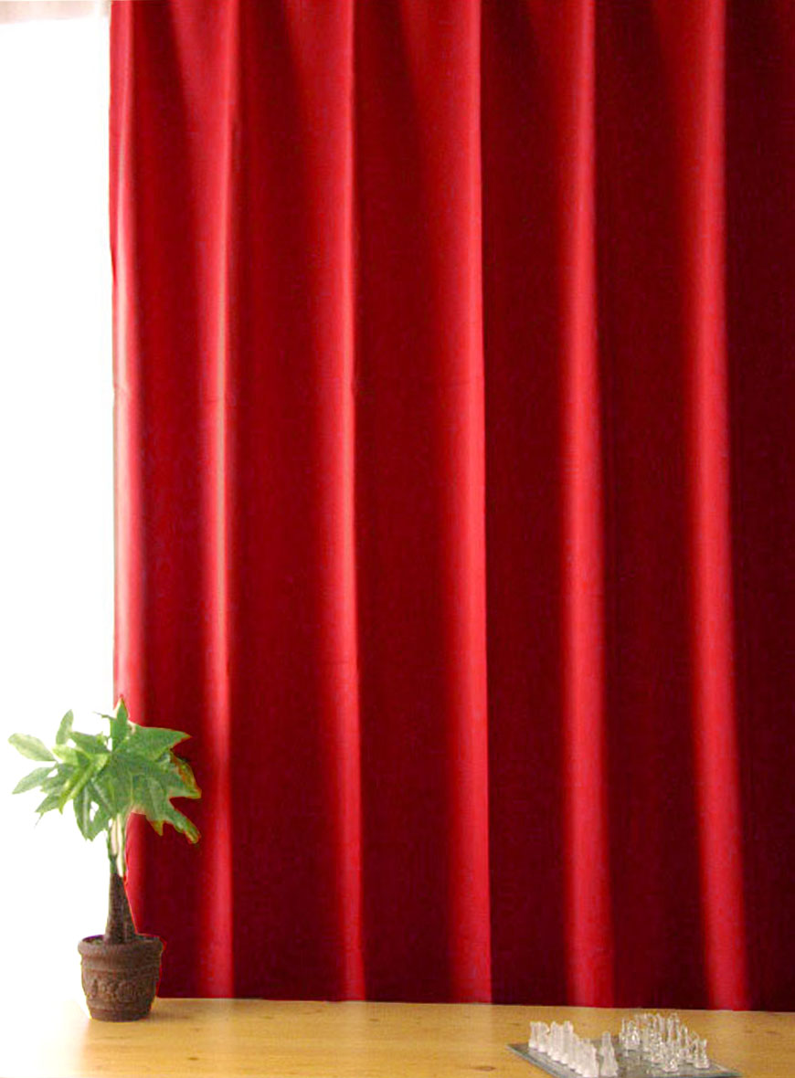 カーテン 100cm幅 3サイズ 1枚入 防音 遮音 減音 遮光 樹脂 1級A++