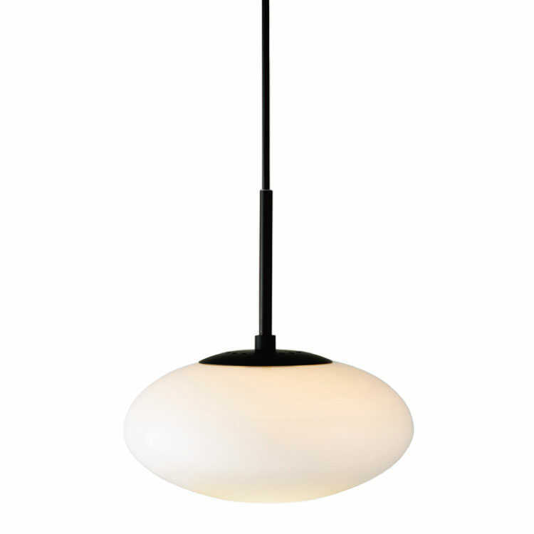 ペンダントライト 乳白色 楕円形 シンプル モダン ミッドセンチュリー