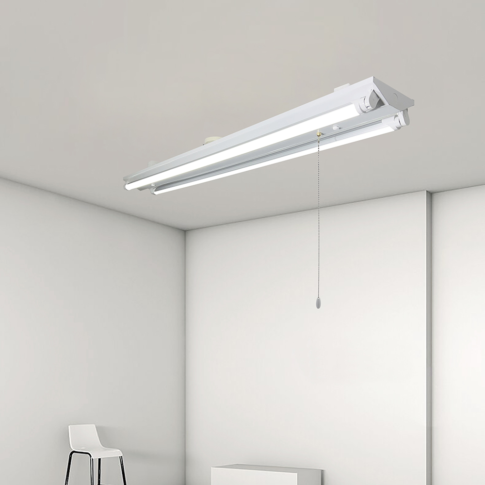 LED蛍光灯照明器具 引掛シーリング式 逆富士型 引きひもスイッチタイプ