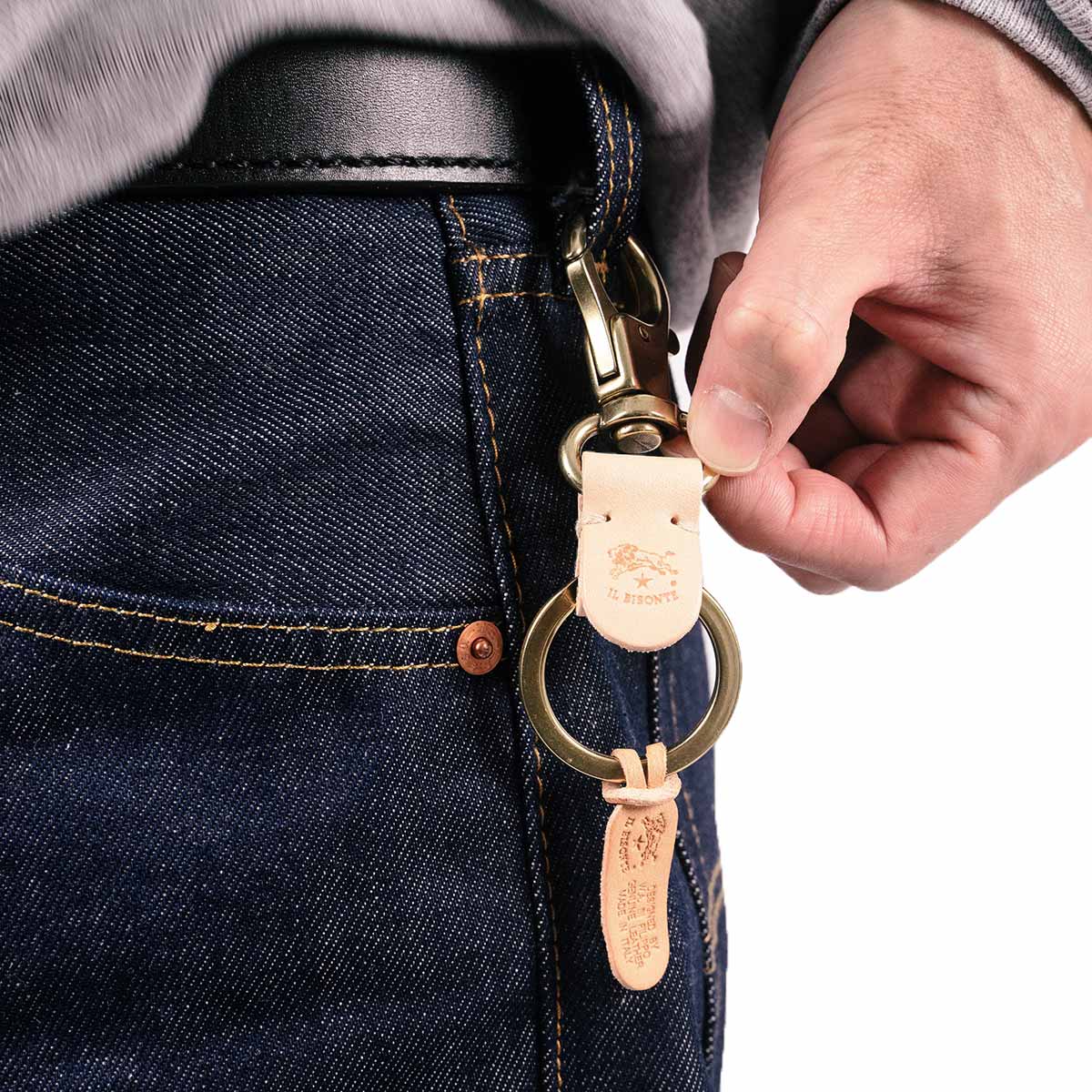 IL BISONTE（イルビゾンテ） キーホルダー ユニセックス SKH016