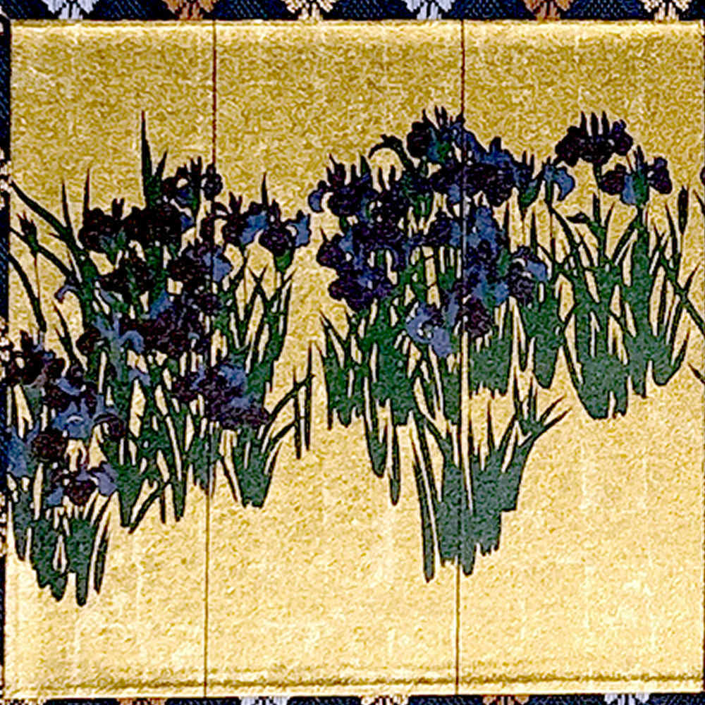 ミニ屏風 小 国宝燕子花（かきつばた）図 尾形光琳 二曲一双屏風