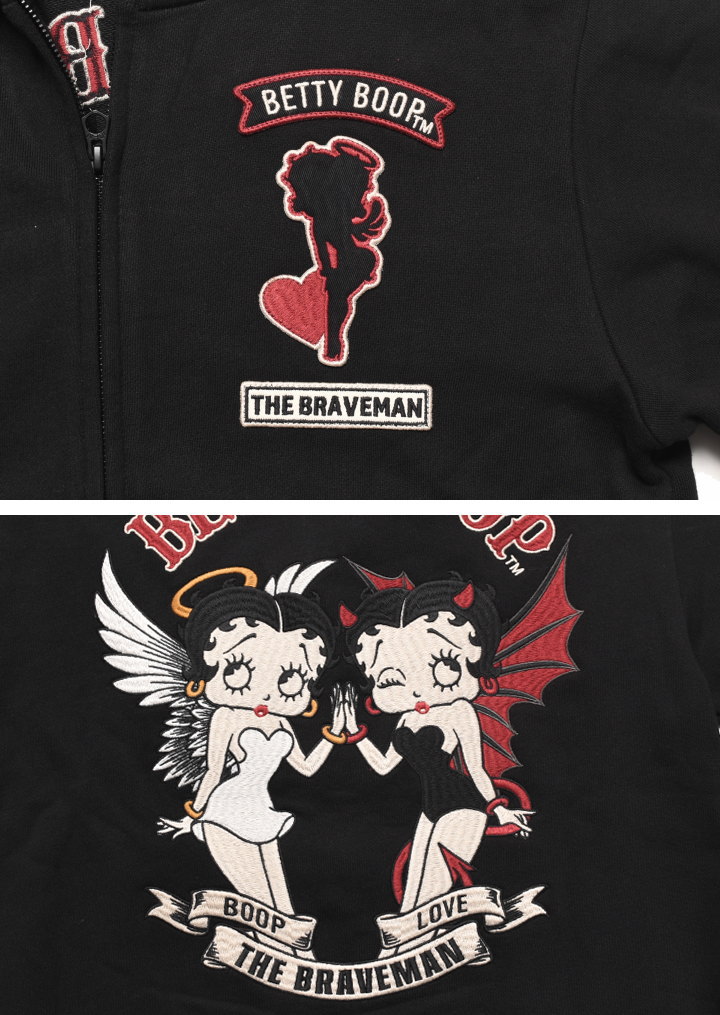 BETTY BOOP（ベティ ブープ） ブレイブマン × コラボ エンジェル