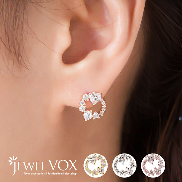 Jewel VOX ピアス レディース 金属アレルギー対応 対応 イヤリング