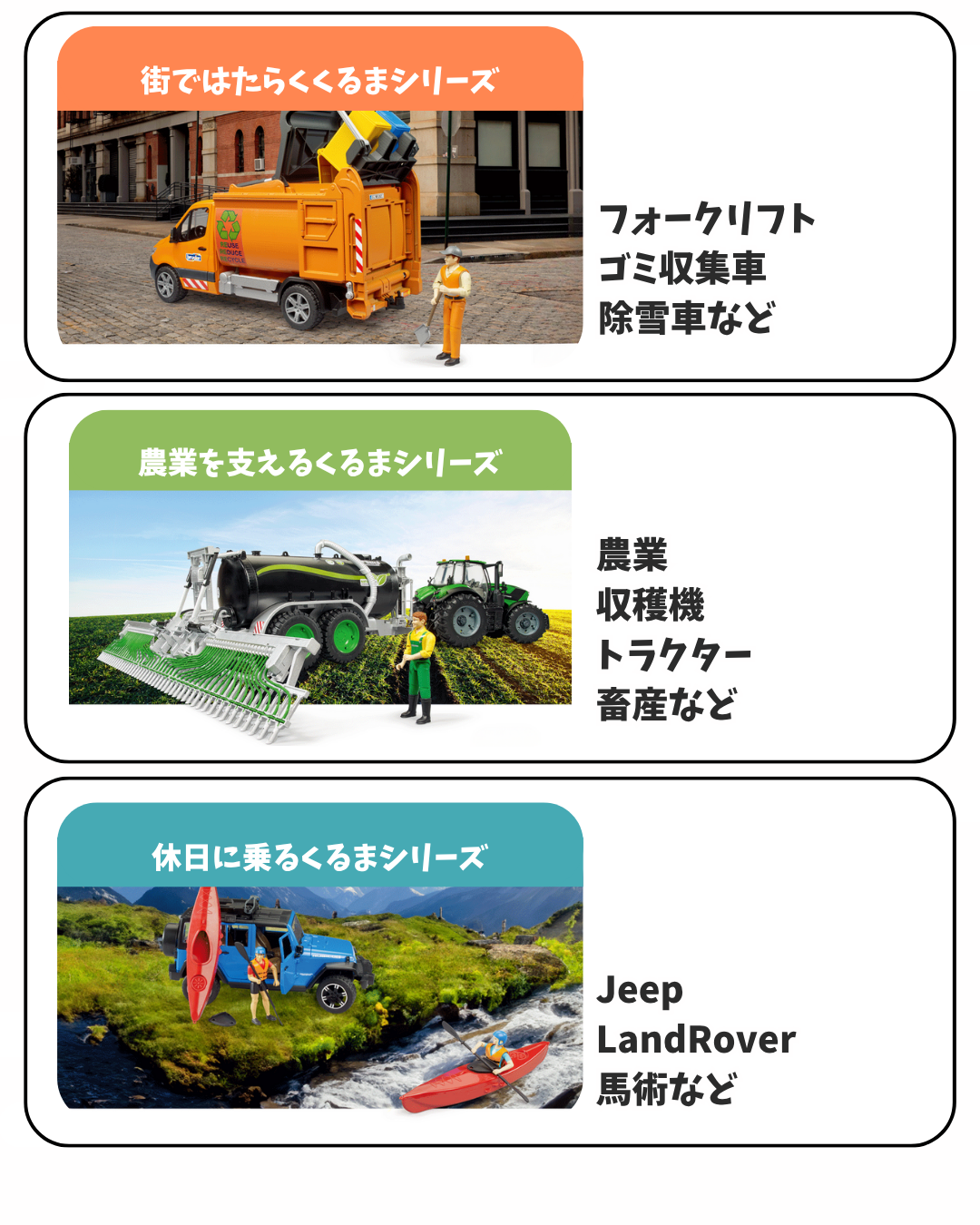 2026年 bruder福袋 Iセット 15,000円 | bruder おもちゃ 玩具 子ども