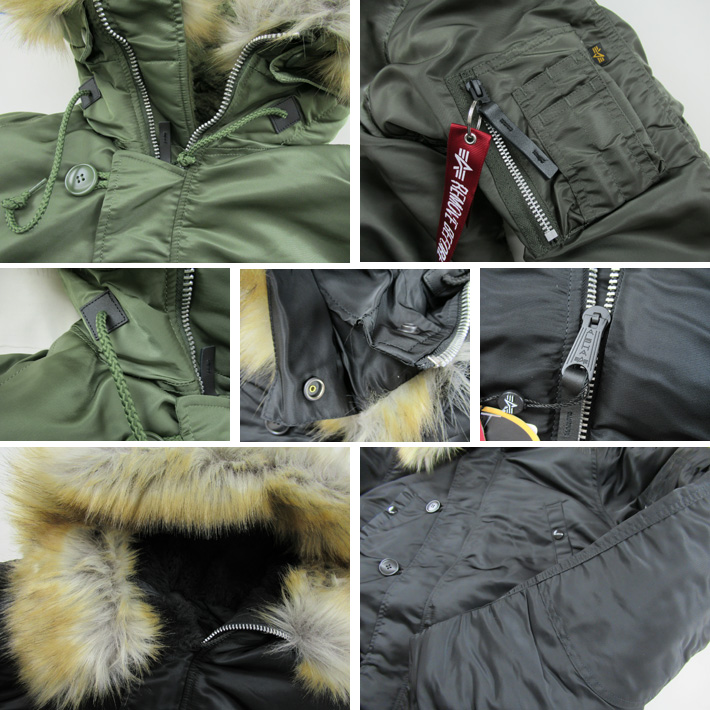 Alpha Industries（アルファ・インダストリーズ） ALPHA アルファ N-3B