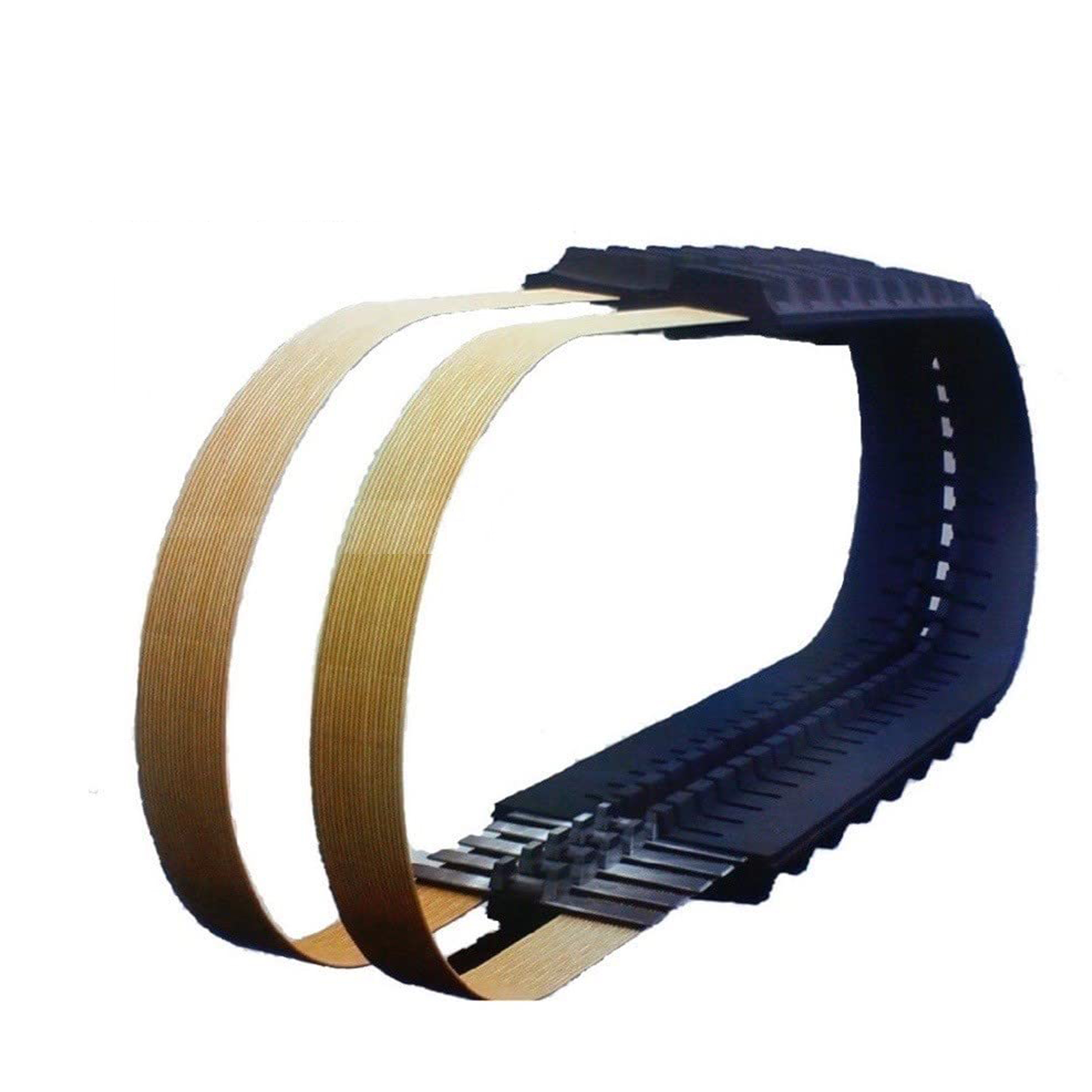 コンバイン用ゴムクローラー550×57×90(2本セット)センター550*90*57