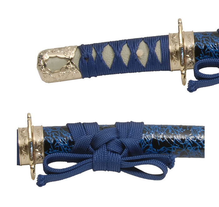 日本刀 模造刀 懐剣 ミニ居合刀 青雲 日本製 /全長 46cm/刃渡り 29.5cm