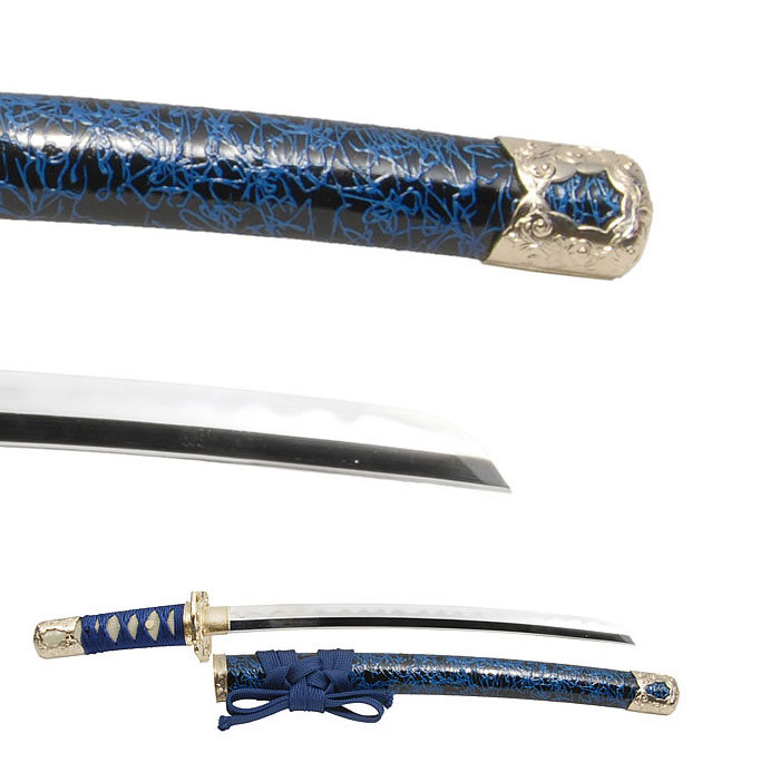 日本刀 模造刀 懐剣 ミニ居合刀 青雲 日本製 /全長 46cm/刃渡り 29.5cm