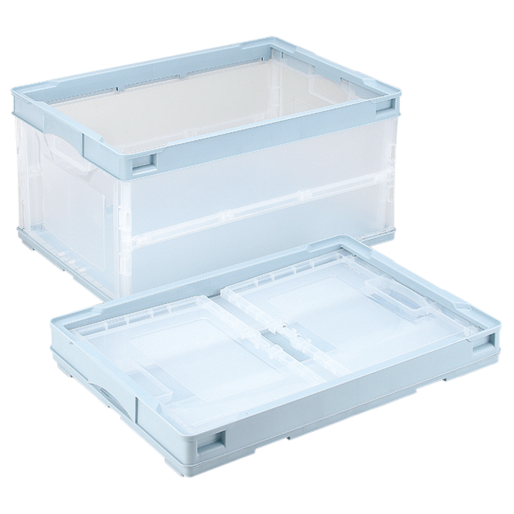 オリコン 折りたたみコンテナ 50L 単体 W530 D366 H325 コンテナ 収納