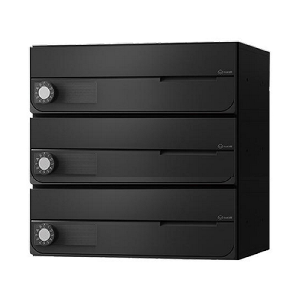 Nasta（ナスタ） KS-MB4202PU-3L 前入れ前出し 集合用ポスト D-ALL