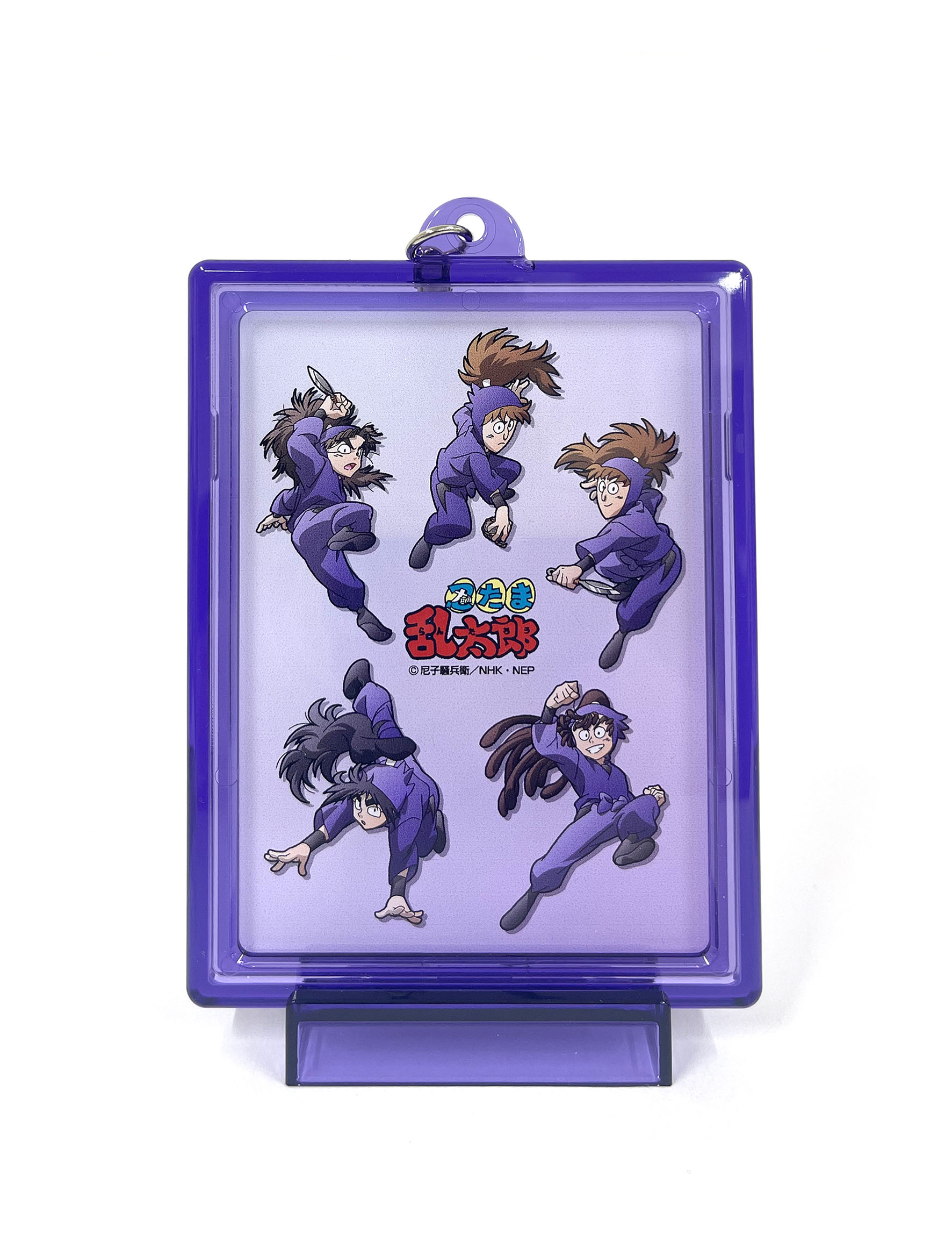 忍たま乱太郎アクリルトレカプレート キーホルダー フレーム＆スタンド