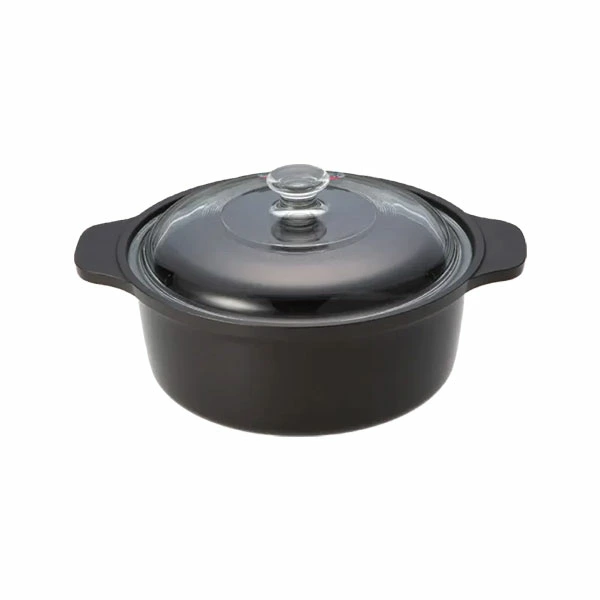 MFG 遠赤外線 すき焼き鍋 26cm 3.4L 強化硝子蓋付 スーパーラジエント