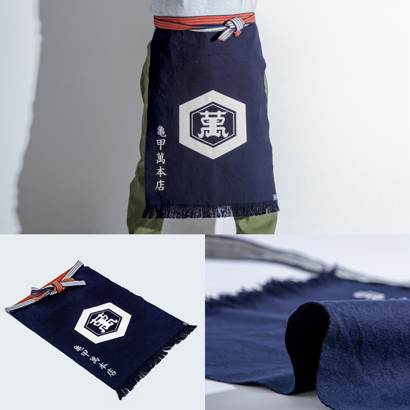 オリジナル 前掛け エプロン 帆前掛け 最高級 おしゃれ プレゼント