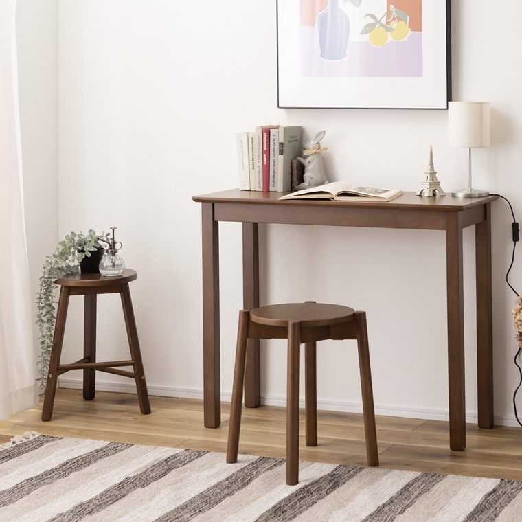 コンソールデスク テーブル/天然木/幅90 高さ73 : ルーセントマート