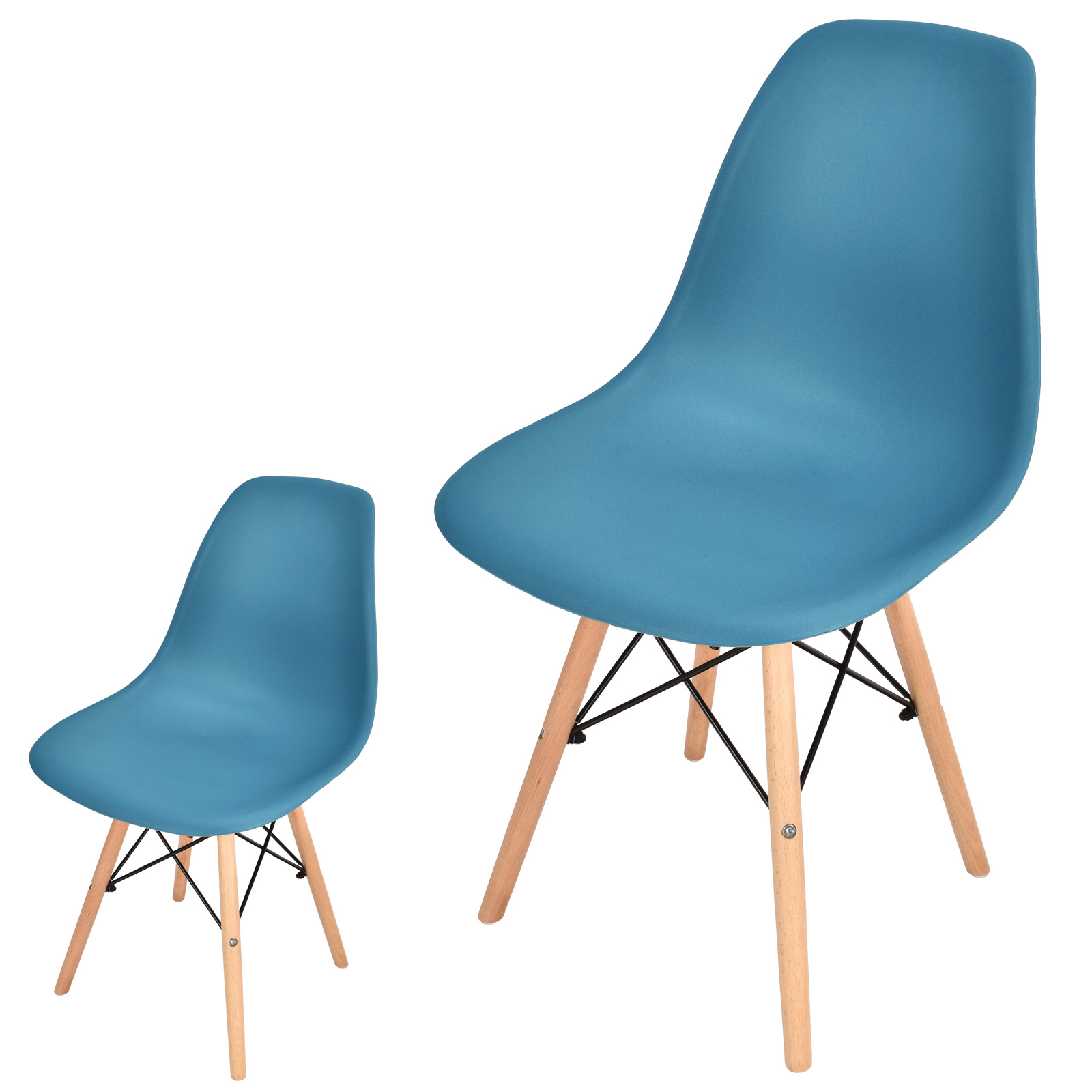 イームズチェア 2脚セット ダイニングチェア 椅子 イームズ eames 木脚