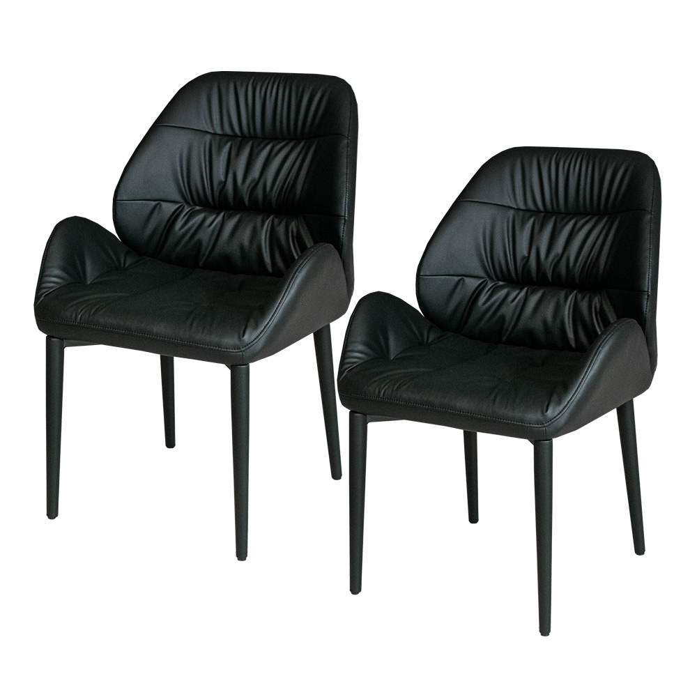 ダイニングチェア 2脚セット レザー 北欧 おしゃれ ダイニングチェアー