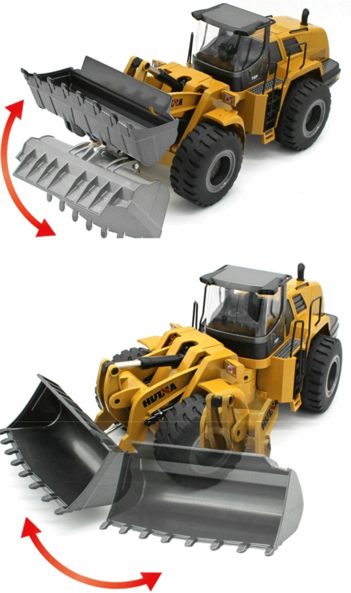 ホイールローダー 人気 ラジコン RC フルメタルモデル Huina 1583