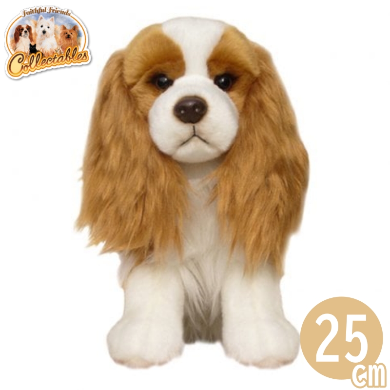 キャバリア ブレンハイム 茶色 犬 雑貨 ぬいぐるみ リアル イヌ いぬ