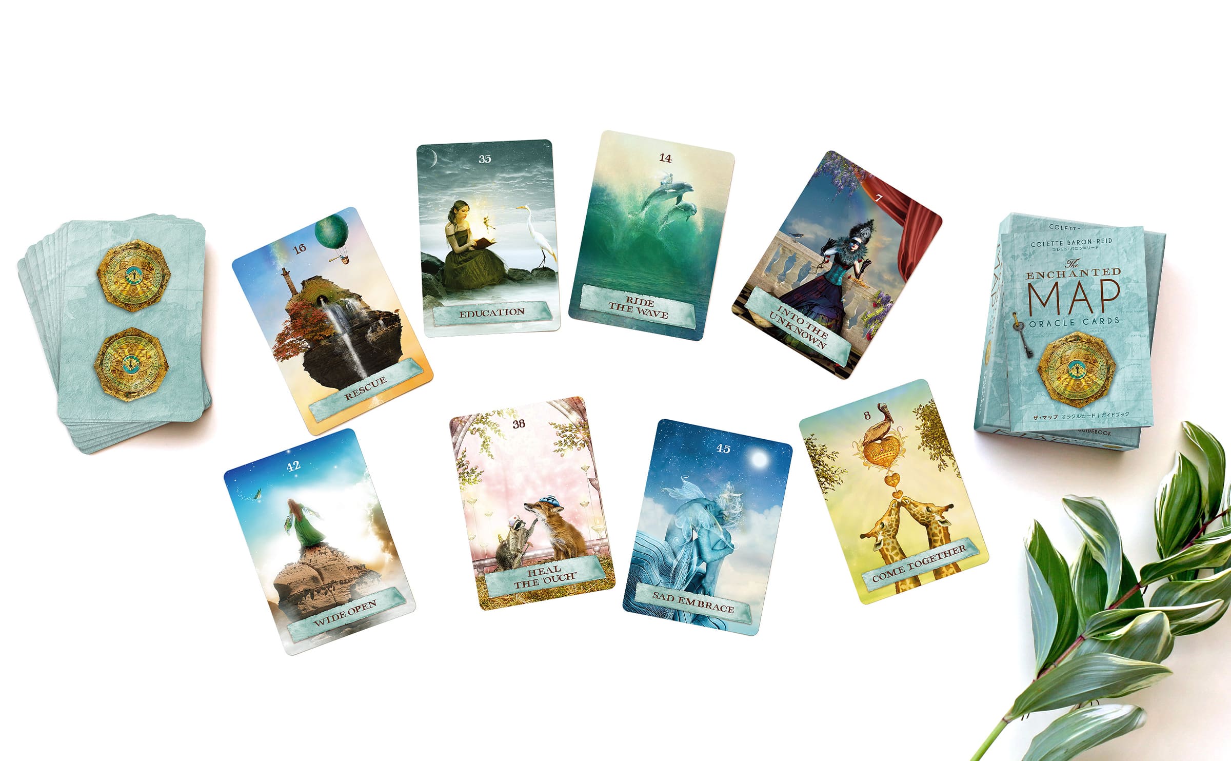 ザ・マップオラクルカード（新装版） （ 日本語解説書付き コレット