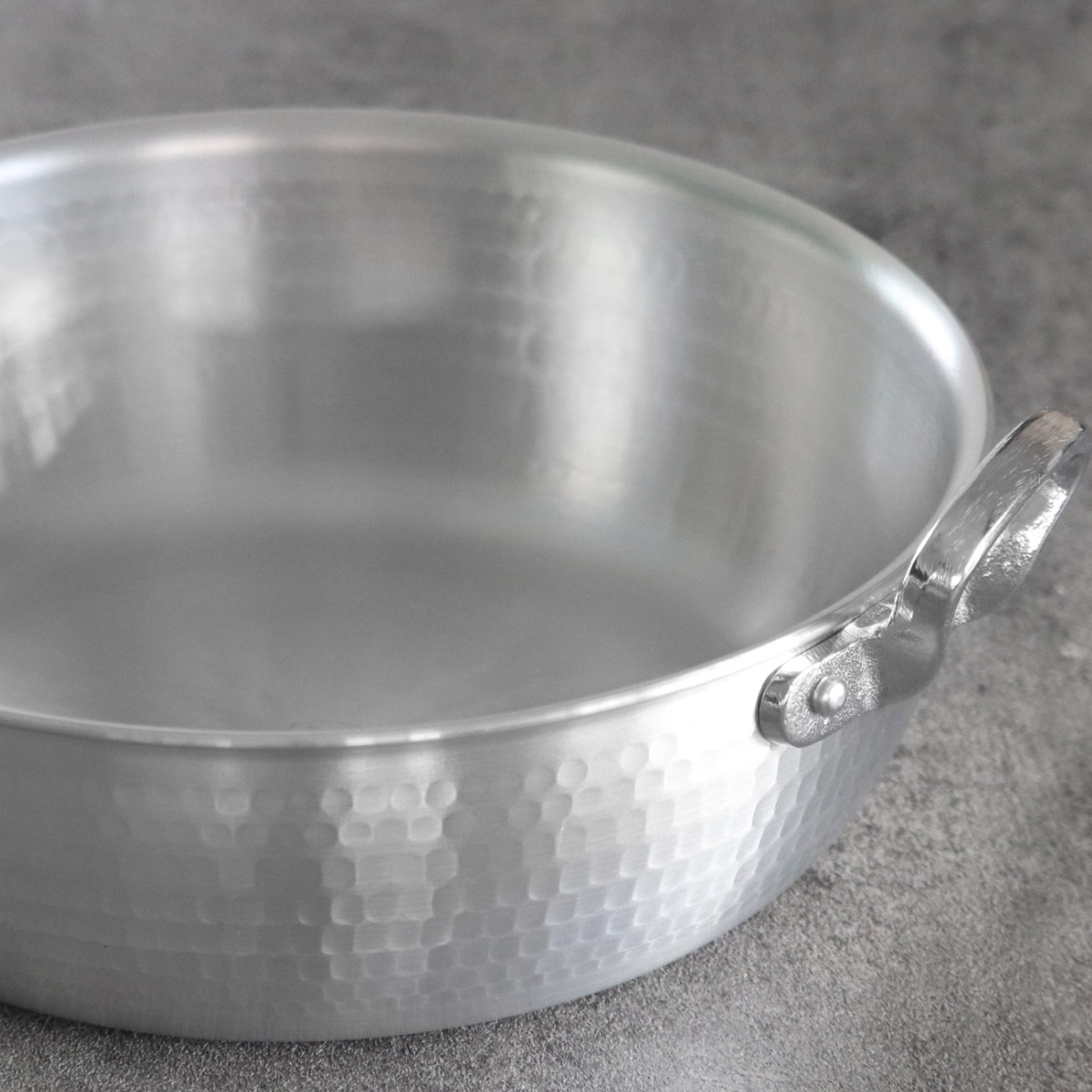 打出揚げ鍋 42cm ガス火専用 中尾アルミ 業務用 日本製 14L 天ぷら鍋