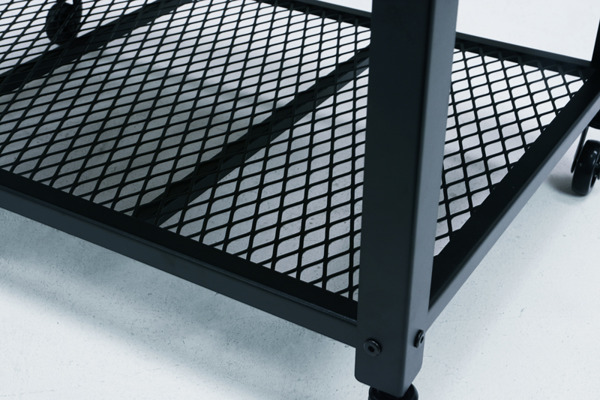 HAGiHARA（萩原） センターテーブル 幅90cm キャスター付き 木目調