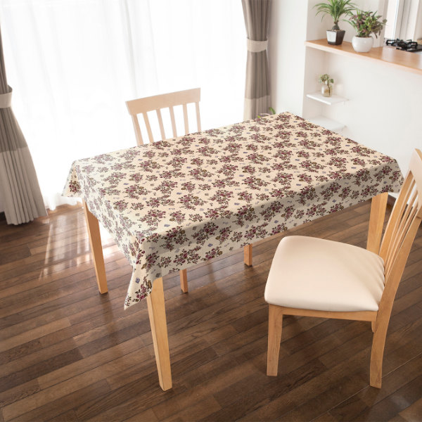 テーブルクロス 120×150cm ハートフル 樹脂製 （ テーブル掛け