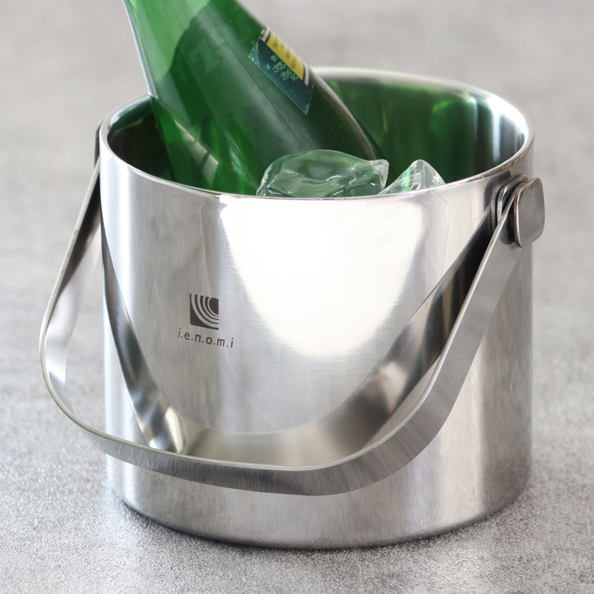 パール金属 アイスペール 1.5L IENOMI ステンレス 二重構造 （ 氷