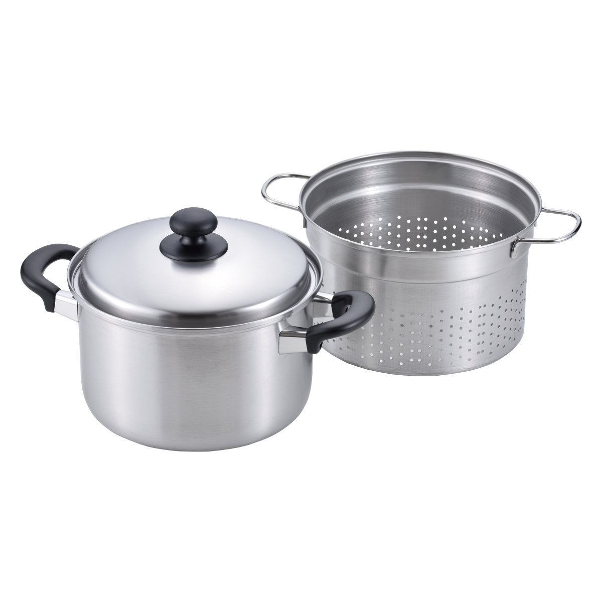 和平フレイズ パスタポット 22cm IH対応 燕三 日本製 （ ガス火 IH