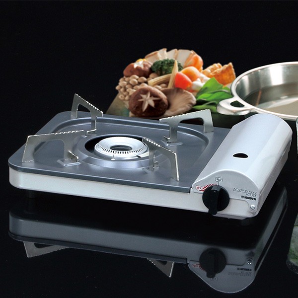 マイコンロ ガスコンロ 薄型 グットシェフ 卓上コンロ マグネット式