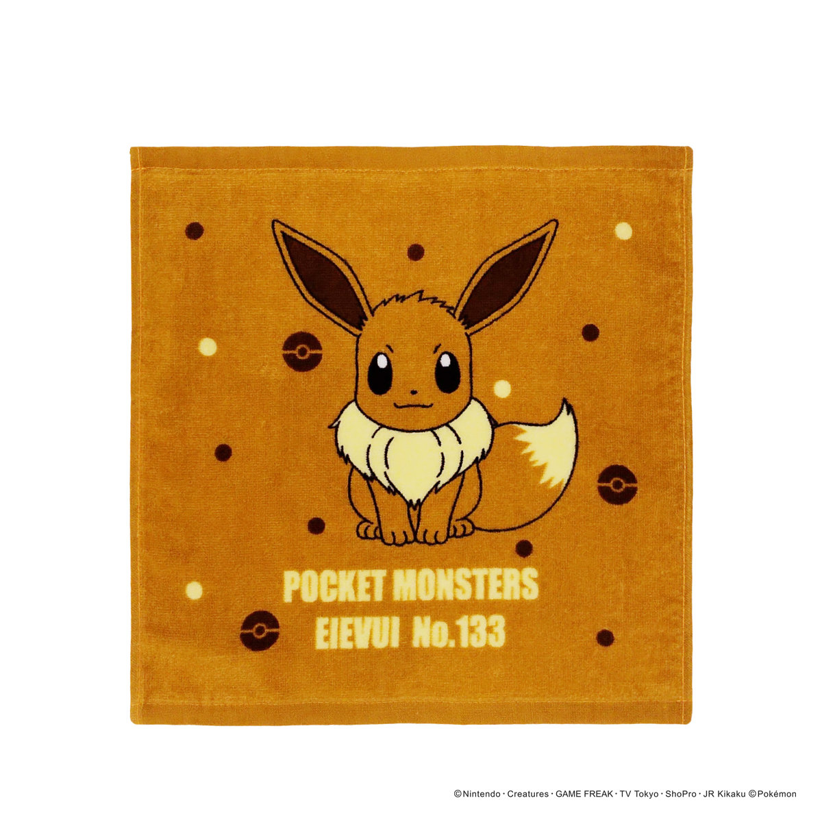Pokemon（ポケモン） ハンドタオル 34×35cm イーブイ （ タオル 手拭き