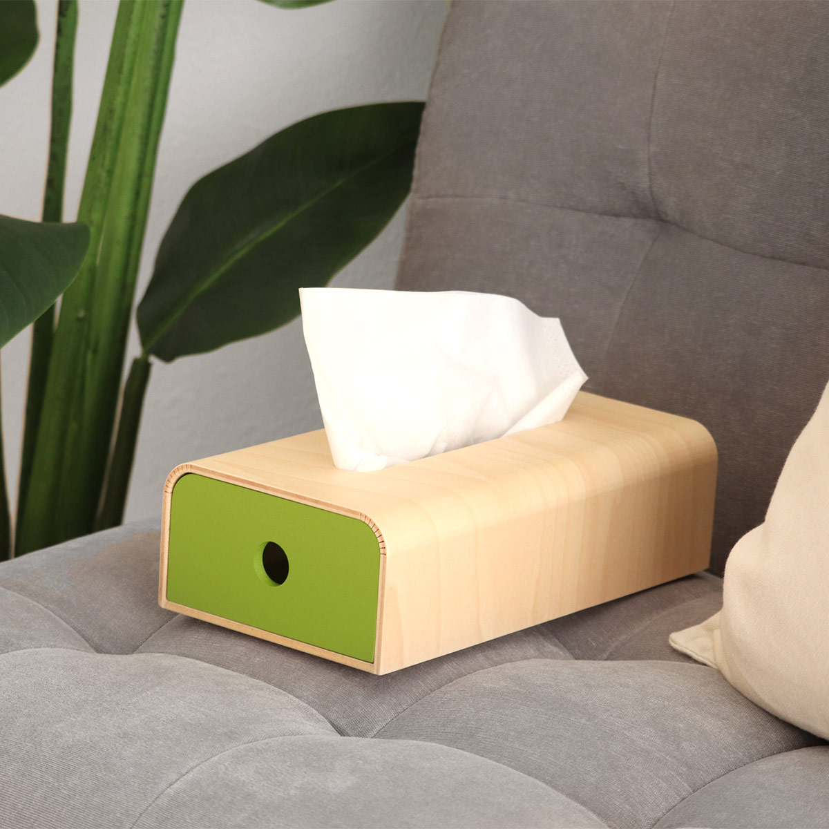 ヤマト工芸 ティッシュボックス ソフトパック用ティッシュケース