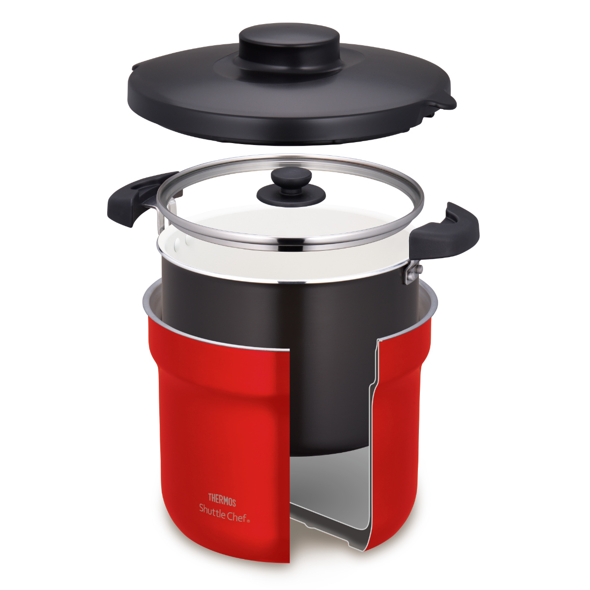 THERMOS（サーモス） 真空保温調理器 4.3L IH対応 シャトルシェフ 保温