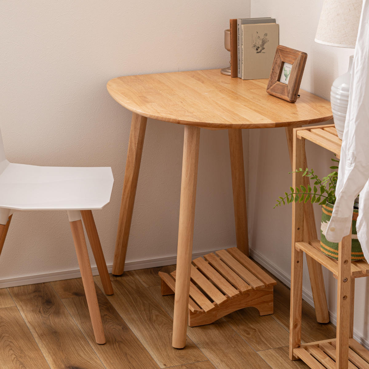 東谷 ダイニングテーブル 幅83cm 角丸 コンパクト （ 1人掛け 2人掛け