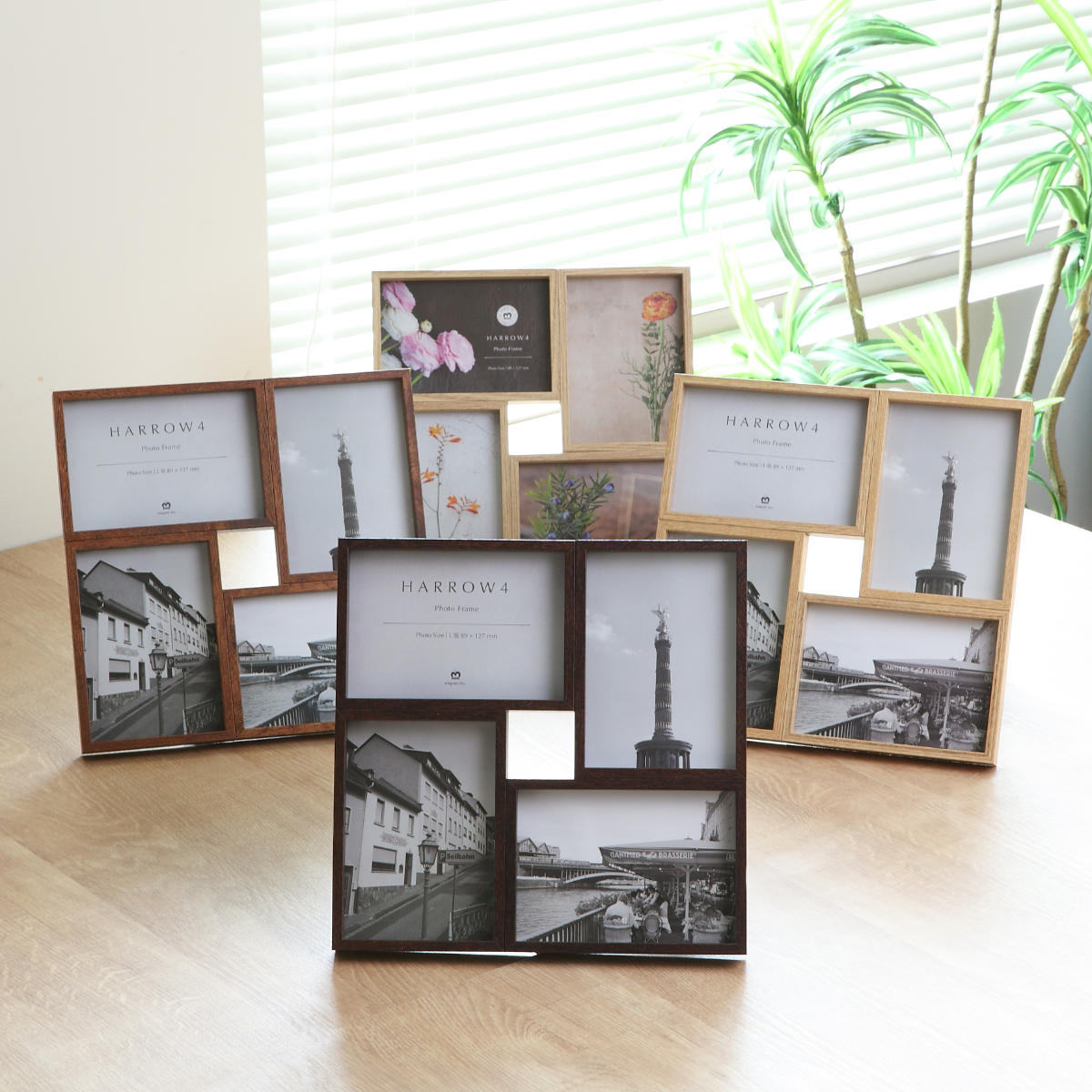 magnet フォトフレーム HARROW4 L判 スタンド 壁掛け （ フォト