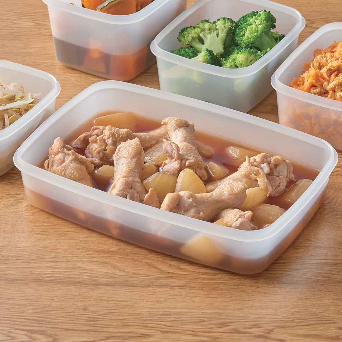 THERMOS（サーモス） 保存容器 1500ml Myフードコンテナー 角型