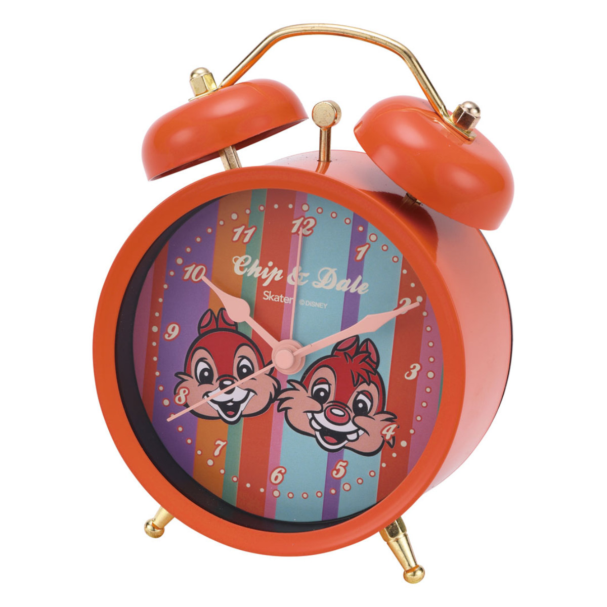 スケーター 置き時計 目覚まし レトロ ディズニー （ ヒューイ