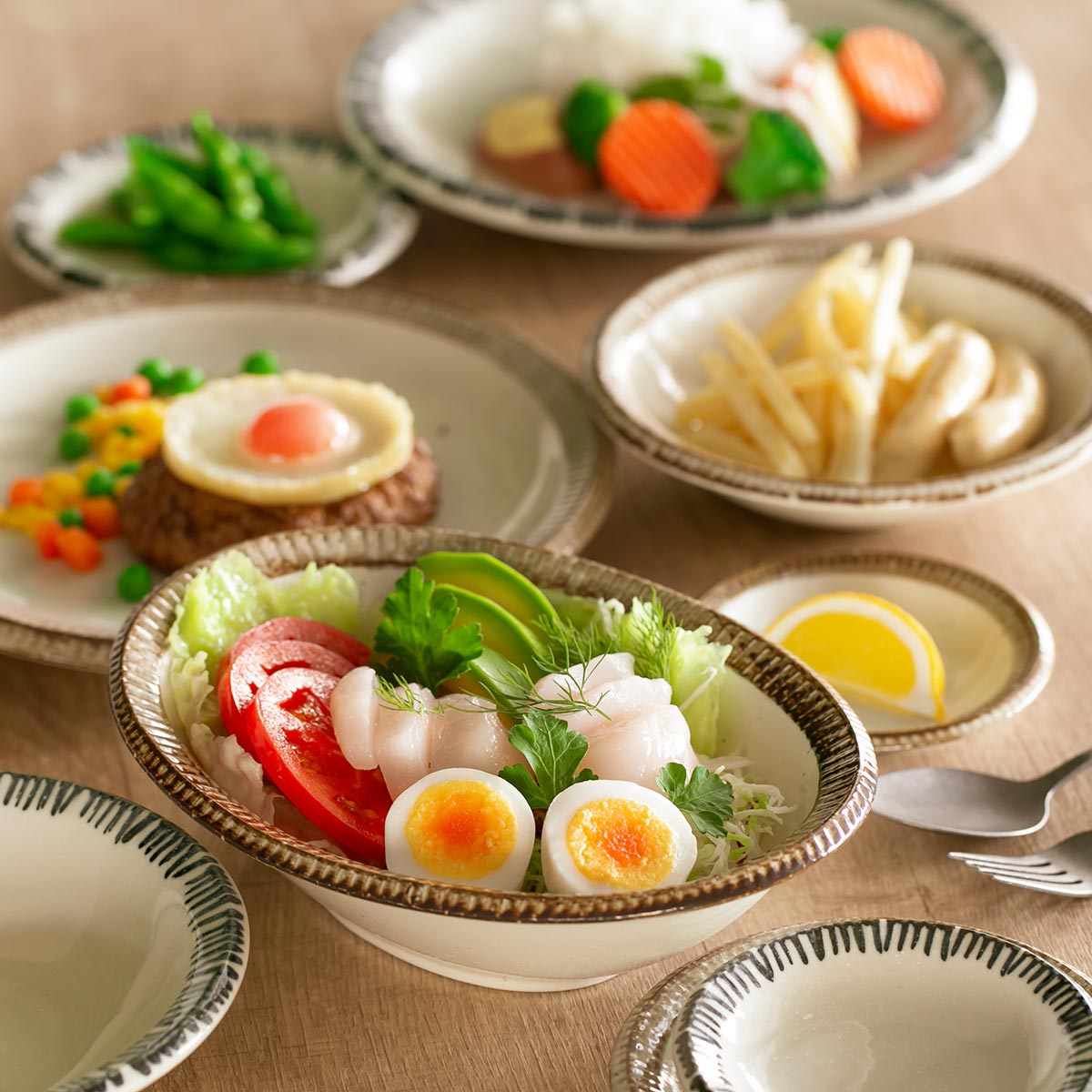 aito製作所 食器 10点セット 2色 料理を引き立てる食器セット 新生活