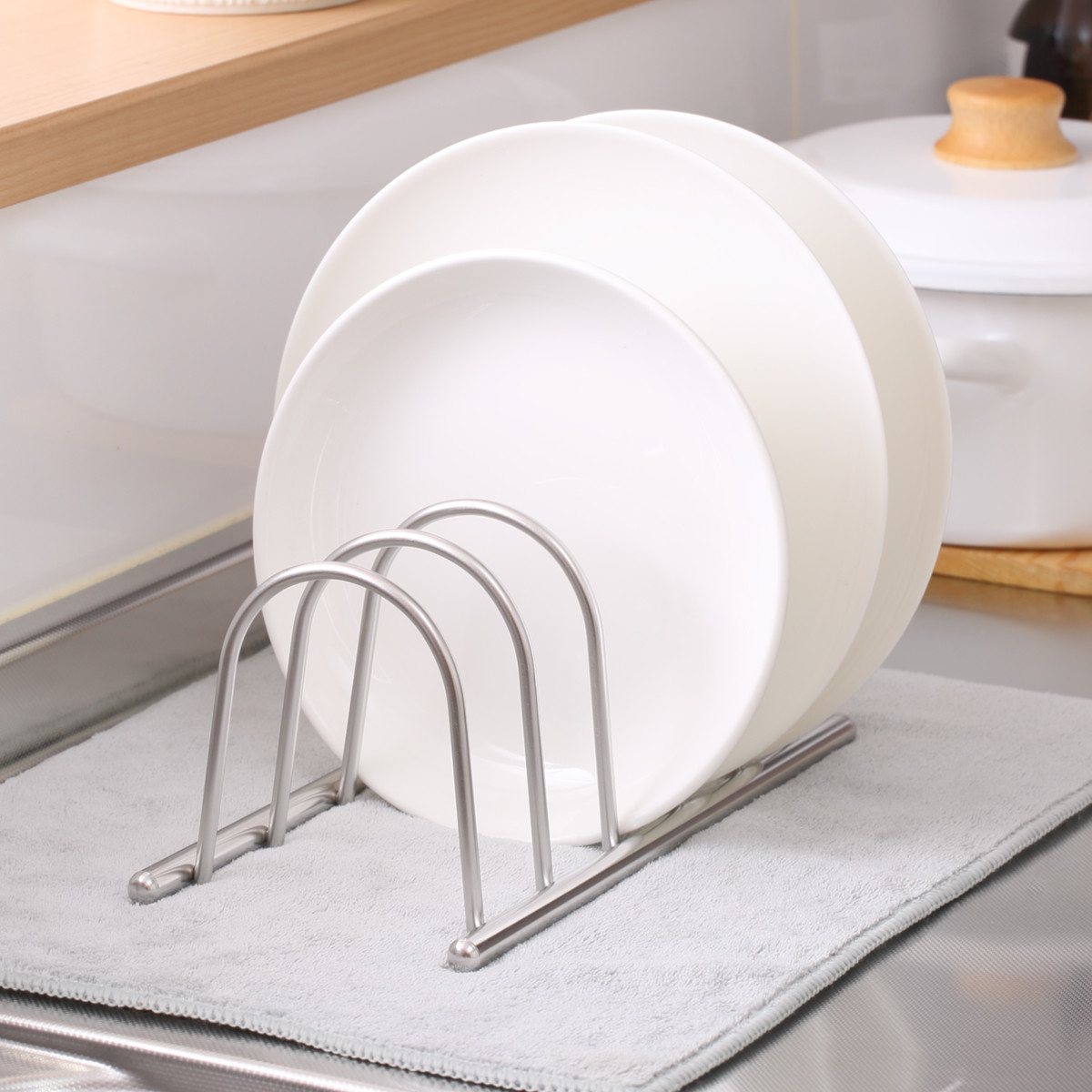 SALUS お皿立て デイリー ディッシュスタンド （ セイラス ステンレス