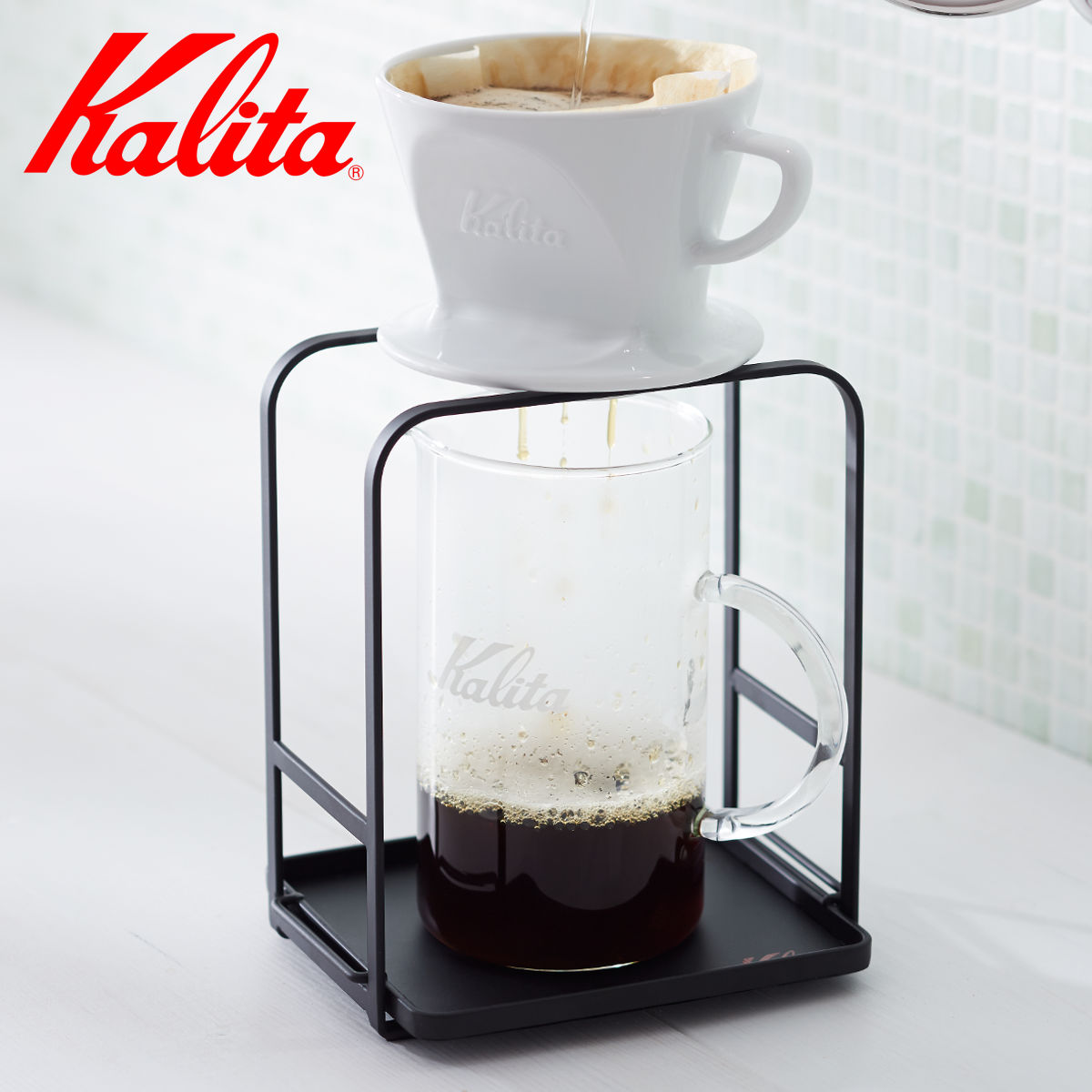Kalita カリタ ドリッパースタンド （ スチール 高さ調整 ドリッパー