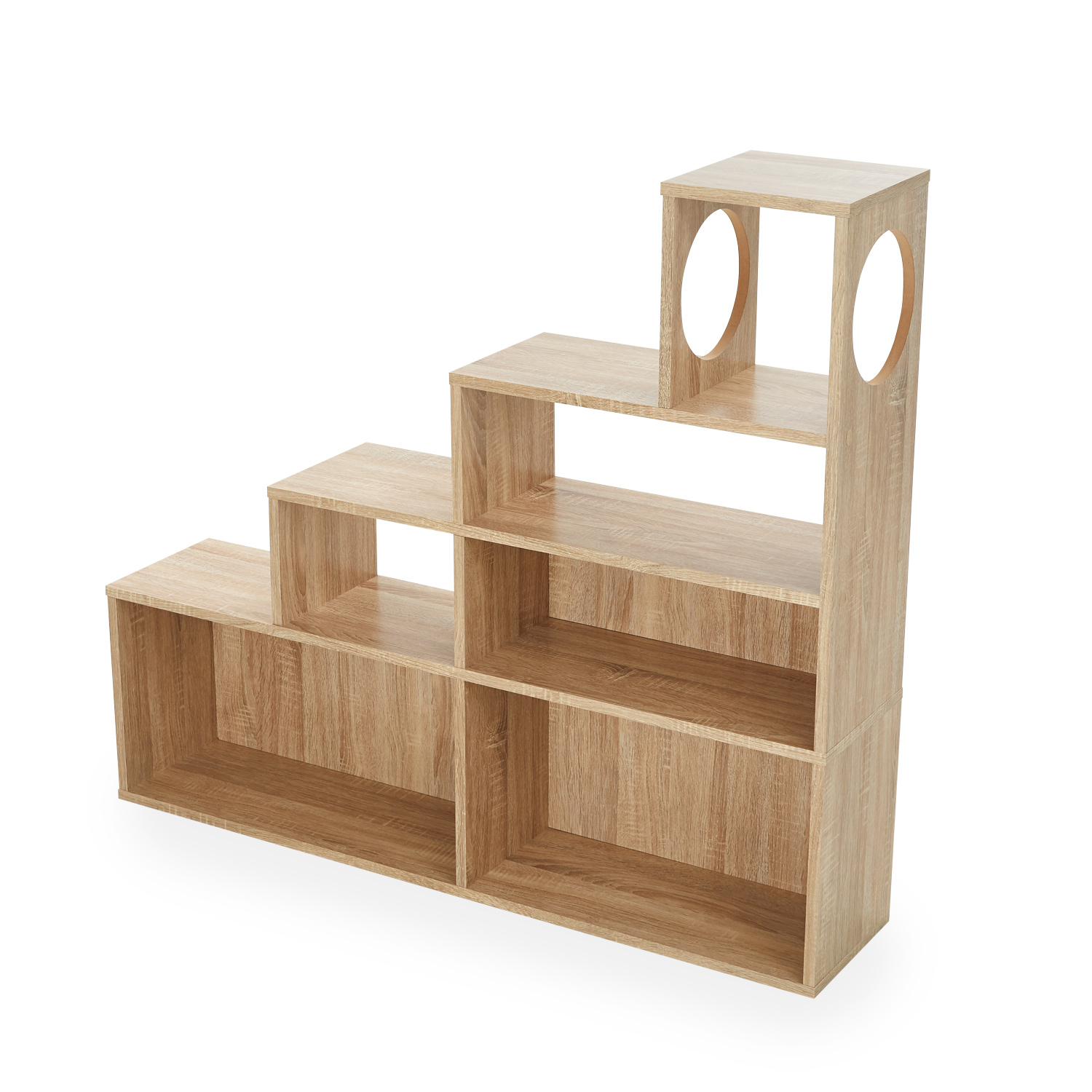 LOWYA（ロウヤ） 階段 ステアーズ 棚 シェルフ 収納 ストレージ 猫家具