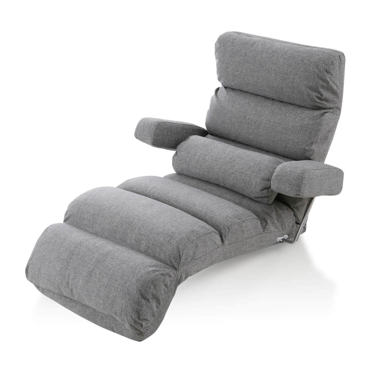 LOWYA（ロウヤ） 座椅子 リクライニング 肘掛付き ハイバック 一人掛け