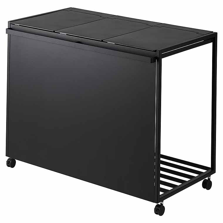 tower 山崎実業 蓋付き目隠し分別ダストワゴン タワー ゴミ箱 公式 45L