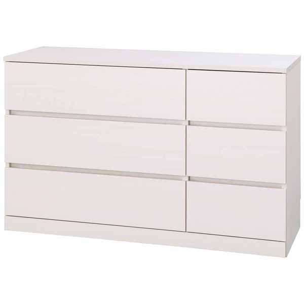 IRIS OHYAMA（アイリスオーヤマ） ウッドチェスト ロータイプ 3段