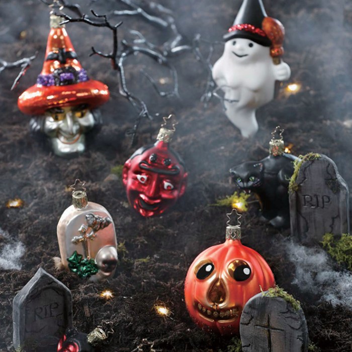 ハロウィン スケアリー クリスマスツリー 飾り オーナメント INGE-GLAS