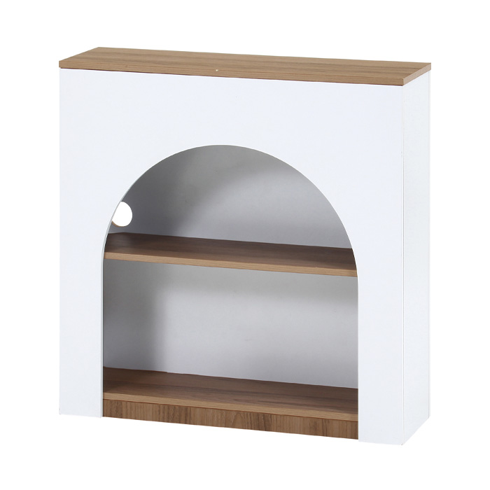 マントルピース 収納 オープンラック 幅80 おしゃれ 韓国 インテリア